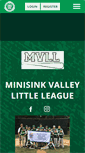 Mobile Screenshot of minisinkvalleylittleleague.com